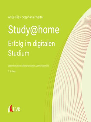 cover image of Study at home--Erfolg im digitalen Studium